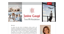 Desktop Screenshot of jg-pr.com